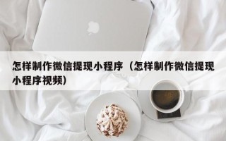 贵州怎样制作微信提现小程序（怎样制作微信提现小程序视频）